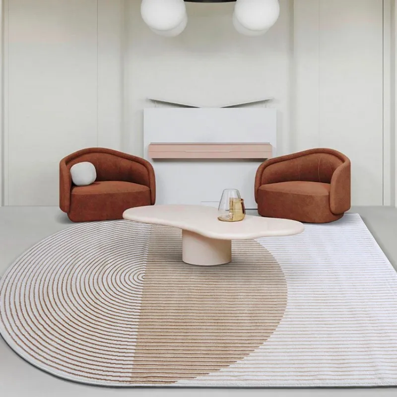 Modern Minimalist Bedroom Decor Plush Carpet Fluffy Soft Lounge Rug Nordic Style Carpets new for Living 2025 Room Irregular Non-slip Mat