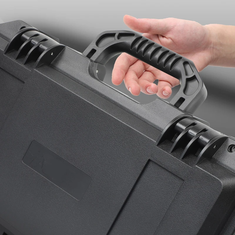 Toolbox Waterproof Shockproof Tool Case Sealed Tool Box Safety Resistant Camera Photography Multimeter Storage Box With Sponge