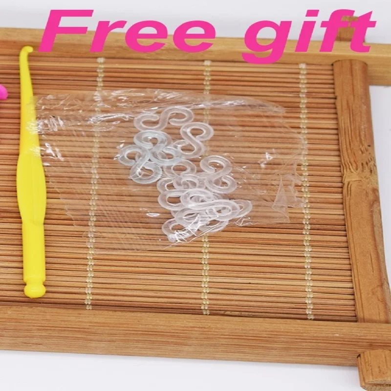 Creativity Friendship Bracelet Making Kit For Girls DIY Rubber Loom Bands Craft Kits Toys Birthday Christmas Gift Party Supplie