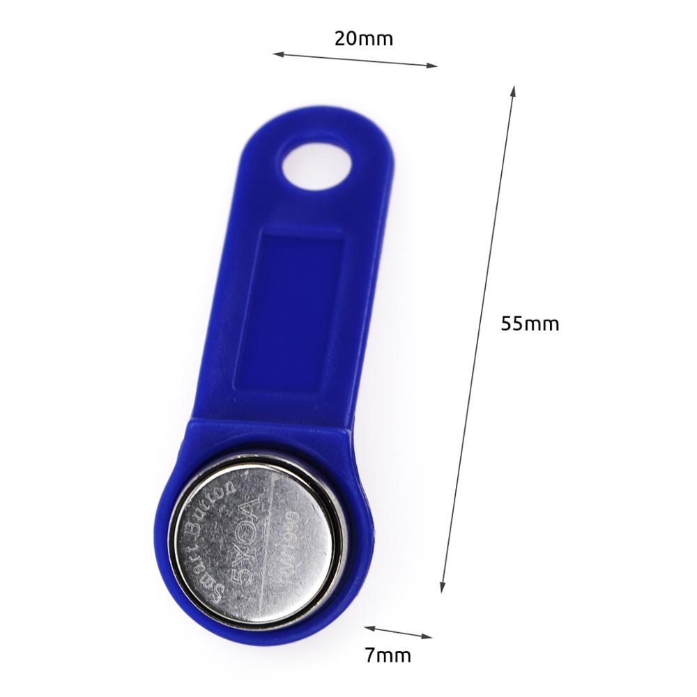 100pcs/Lot RW1990 Key Rewritable RFID Tag Sauna Can Copy Can Change Code RW1990 Touch Memory Key Compatible RW1990 iButton
