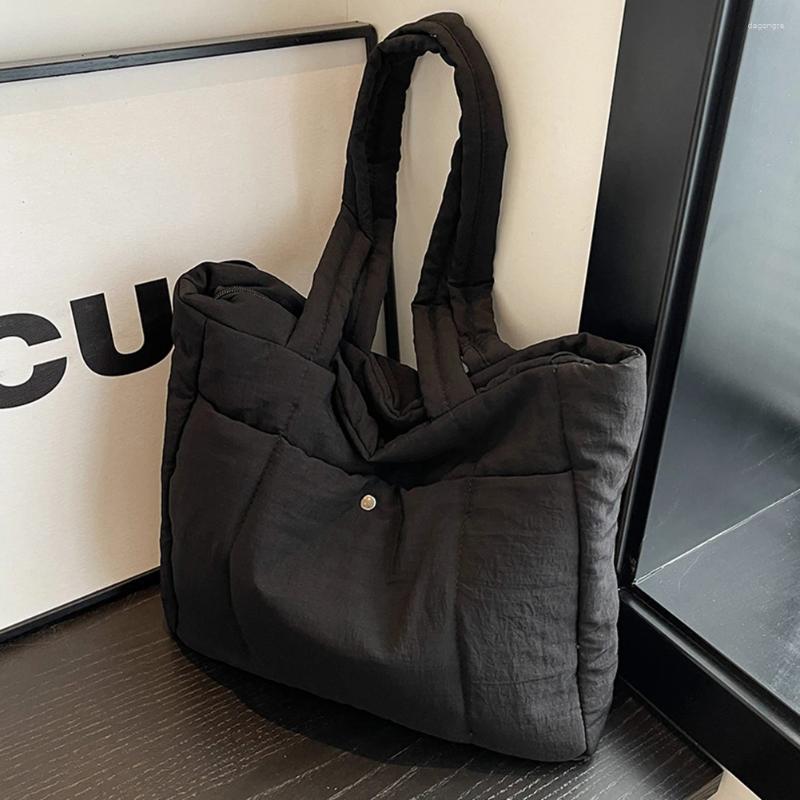 Shoulder Bags Women Puffer Bag Solid Color Single Large Capacity Simple Cloud Fashion For Party Travel Work