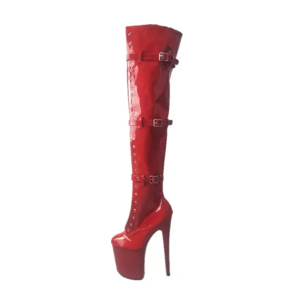 15/20CM Over The new Knee Boots 10cm Waterproof Platform Pole Dance Women High Heels Nightclub 2025 Boots Platform Thigh High Boot