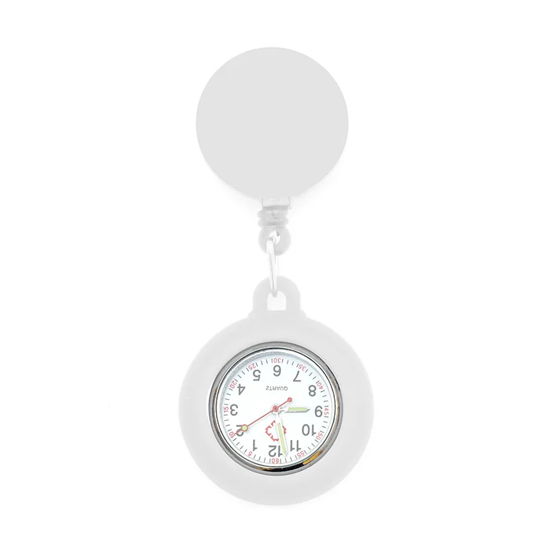 Retractable Nurse Pocket Watch Lovely Watch Students new Buckle Chest Watch 2025 Small Gift