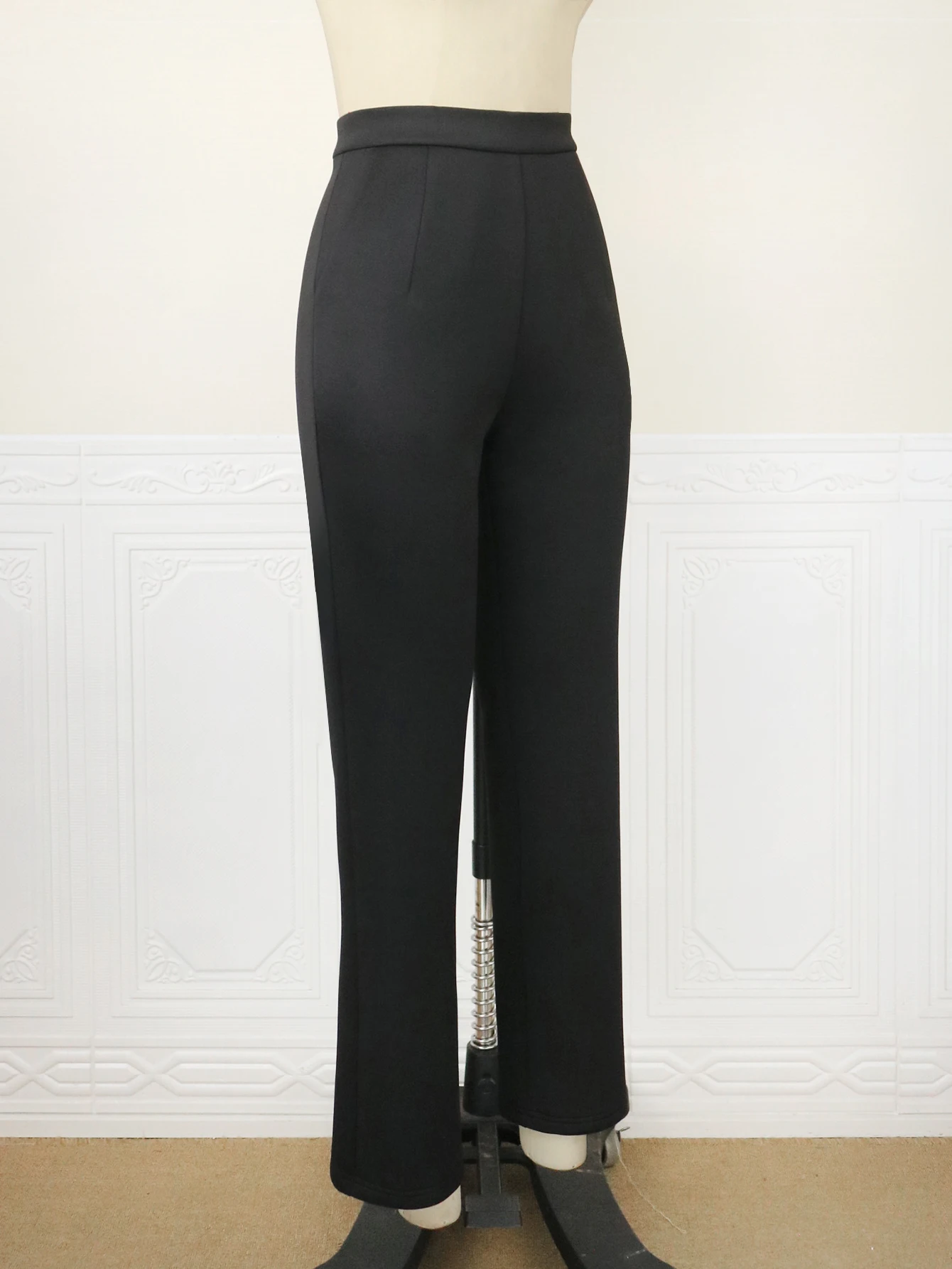 AOMEI Women High Waist Pencil Pants Lady Office Black Long Trousers Daily Party Evening tail new Event Capris Summer 2025 Autumn New