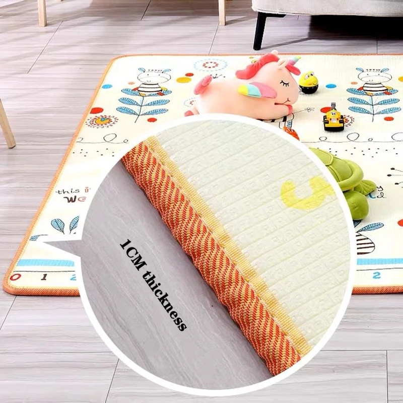 New cm Play Mat for Children s Safety Thicken Environmentally Friendly Baby Crawling Folding Carpet Rug