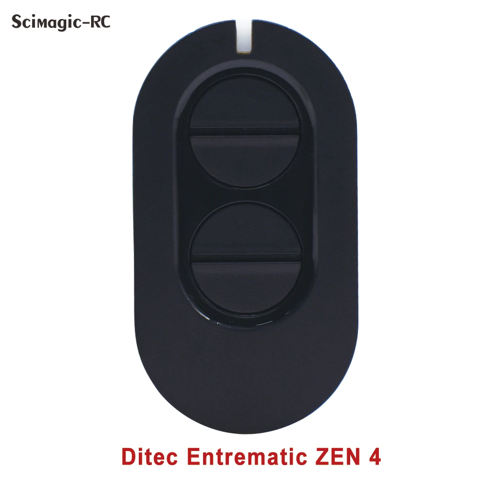 Entrematic ditec zen2/Entrematic ditec zen4 Garage Door Gate Remote 433MHz Rolling Code Transmitter Compatible ZEN2W ZEN4W