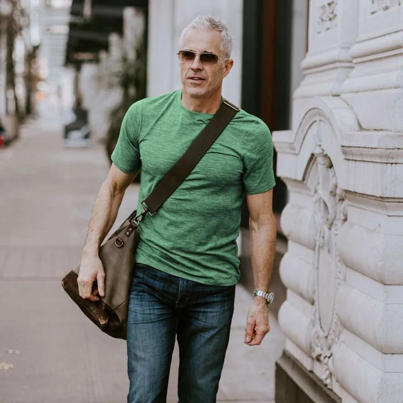 Wool 100% Soft Merino T Shirt Man Merino Short Sleeve Shirts Sport Lightweight Base Layer Hiking Oversized Undershirts Quick Dry smile 100%