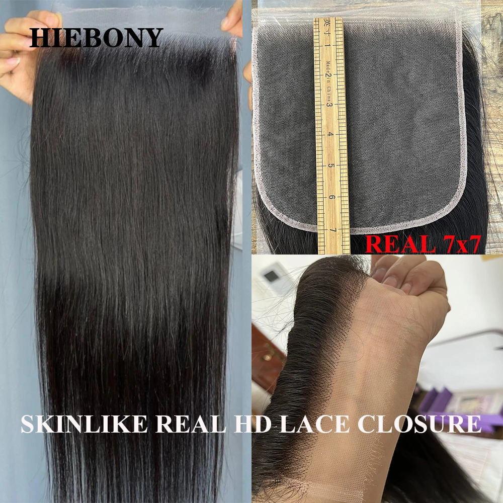 Skinlike Real HD LACE 2025 Closure Only 5x5 new 6x6 7x7 Invisible HD Lace Closure Only Thick Density Skinmelt HD Lace Closure Pre-Plucked