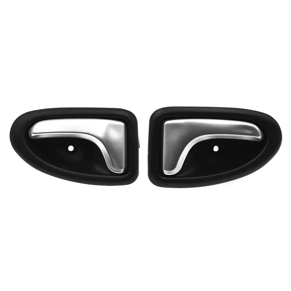 Interior Inner Door Handle Left Right Door Handle Car Accessories for Renault Clio II Megane I Scenic I Trafic Chrome