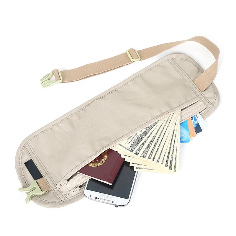 Men 2025 Thin Waist Fanny Pack Belt Bag Travel Hip Bum Bag Small Chest Pouch Phone new Storager Outdoor Invisible Bodypack Anti-theft