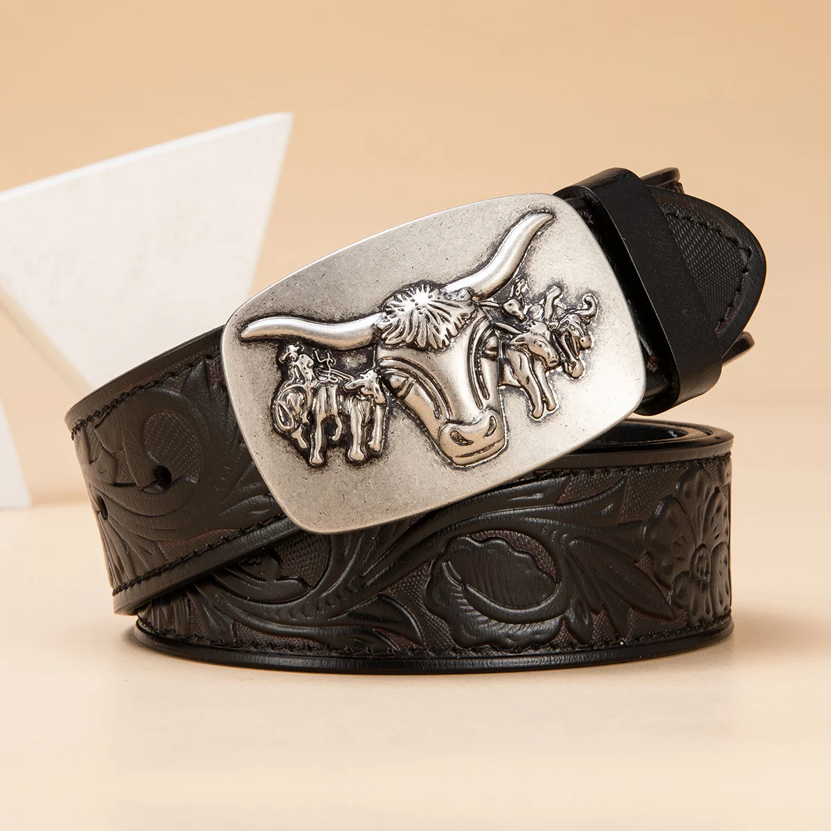 BISON DENIM Belt Male Leather Belt 2025 Men Genuine Leather Strap Pin Buckle Men's new Belt Cummerbunds ceinture homme W70256