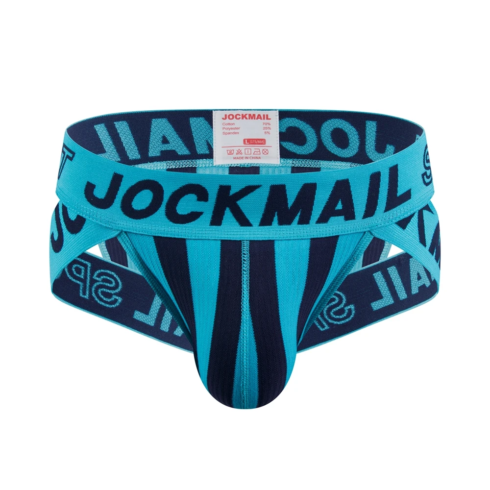 JOCKMAIL Men's Briefs Sexy Men Underwear Jockstrap Slip Homme Bikini Cueca Hombre Underpants Gay Panties Calzoncillos Breathable