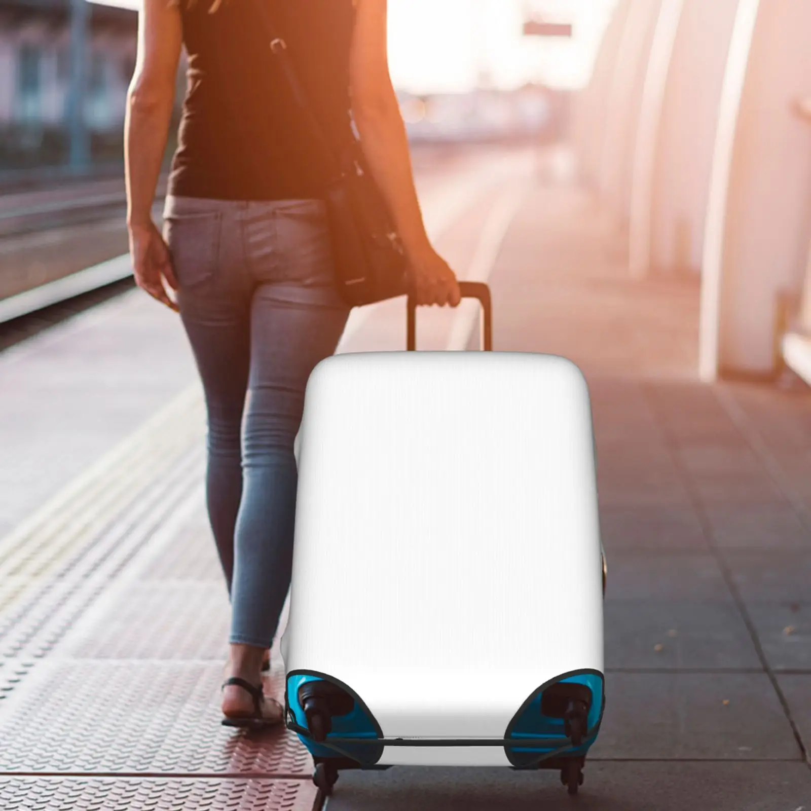 Customize Suitcase Cover Washable Spandex Elastic new 2025 Lage Baggage Cover Protector,Custom Desig