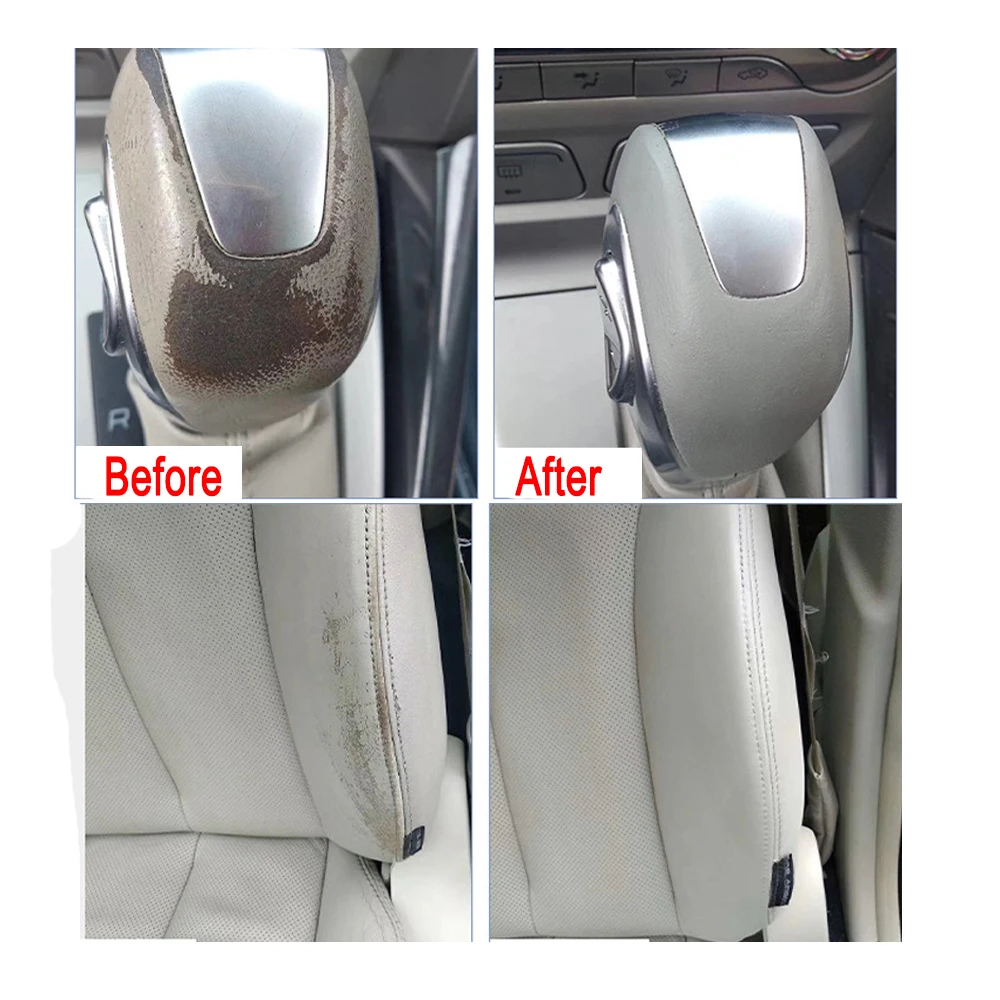 Car Seat Care Kit Liquid Leather Skin Refurbish Repair Tool for Shoe Car Seat Sofa Coats Holes Scratch Crack Restore