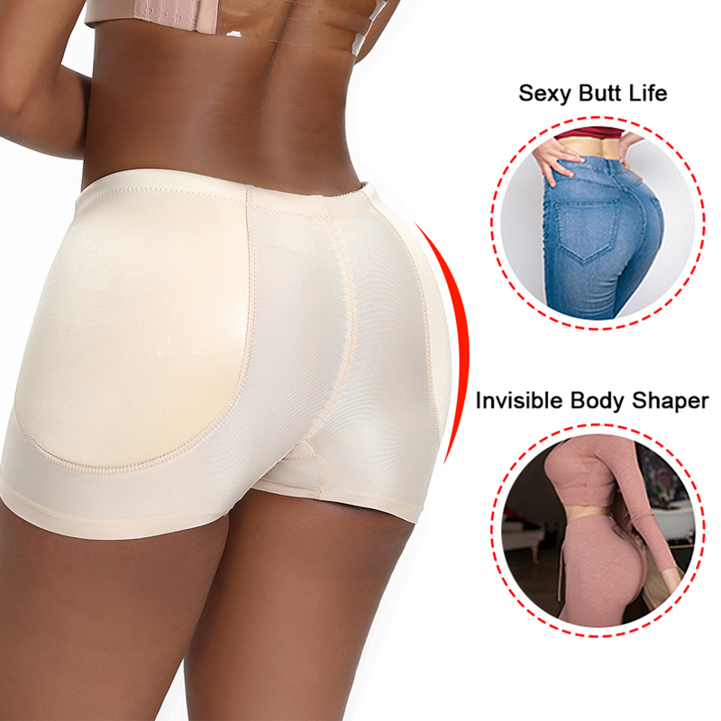 Women Butt lifter Pad Control Panties Body Shaper Hip Pad Underwear Fake Ass Panty Buttocks Waist Trainer Corset Shapewear