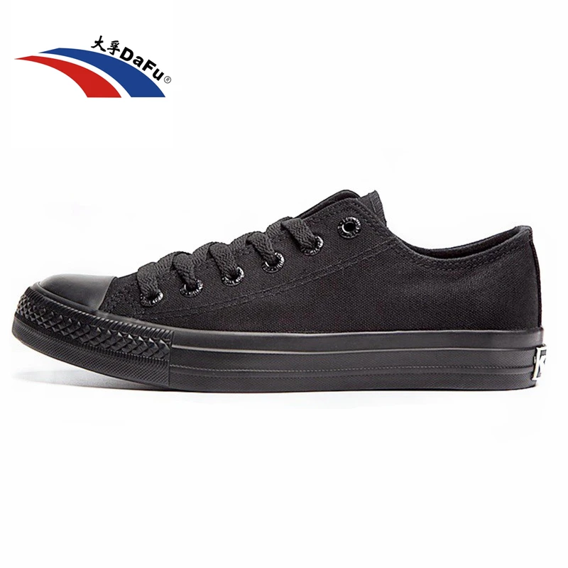 DaFu 2025 All Balck Shoes new Vintage Kungfu Sneakers