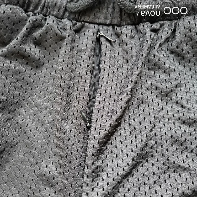 Summer Ice Silk Casual Pants Double-headed Invisible Zipper Open-crotch Pants Men's Outdoor Convenience Sex Shorts Men Fashion