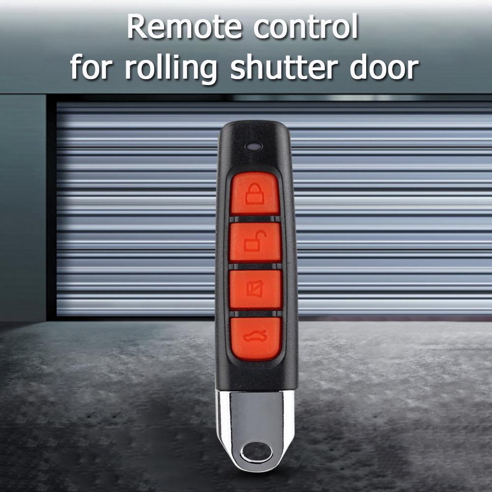 Remote Copy Controller Plastic 433MHz 4 Keys Remote Control Duplicator Multifunctional Copy Duplicator for Garage Gate smile