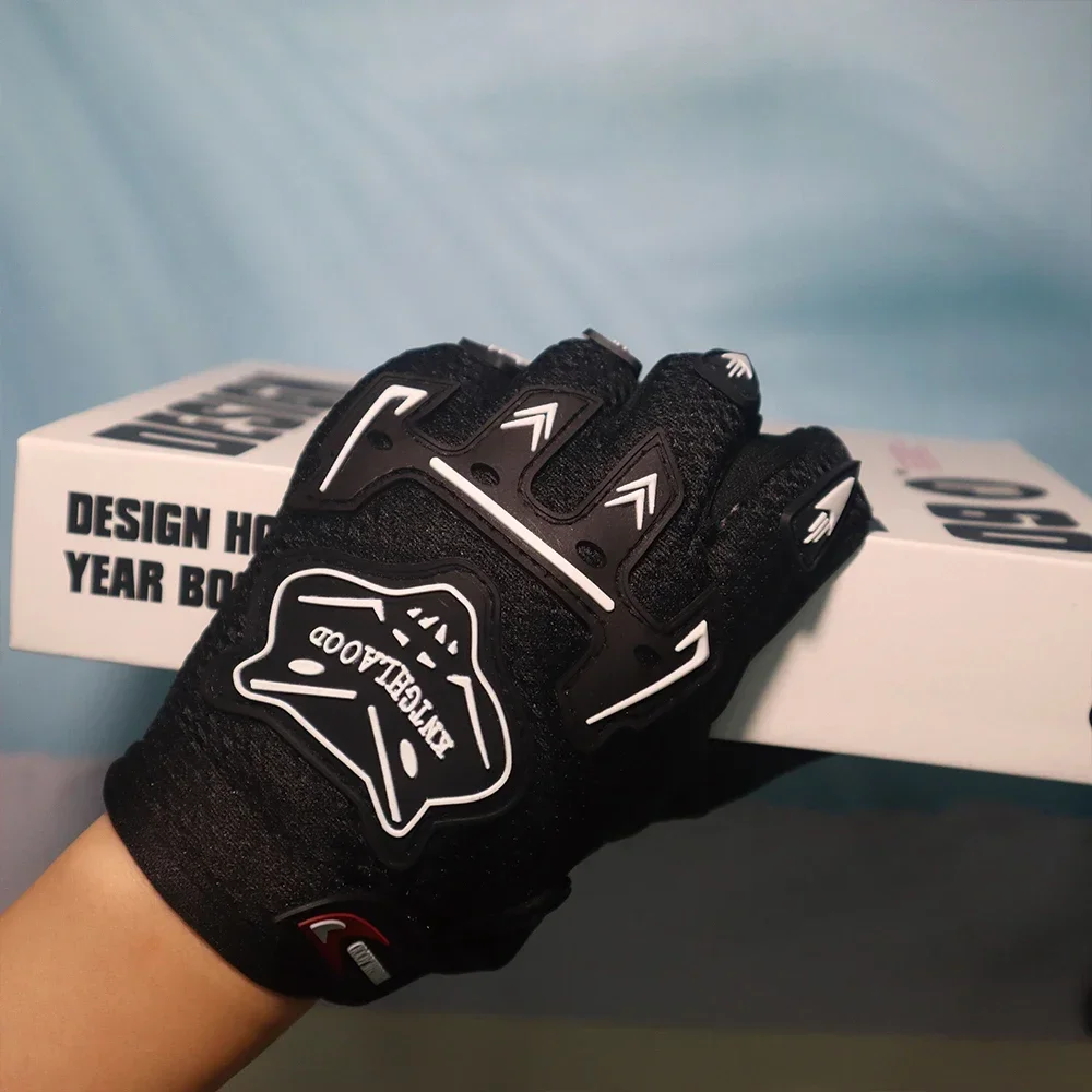 Kids Children Junior Motorcycle Motorbike Gloves MX Motocross Pit ATV Dirtbike Quad Bicycle Children Full Half Finger Gloves