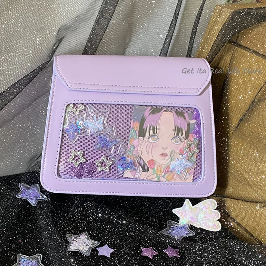 Colorful Shining Stars Ita Bag Decorate Accessories 4 Colors Kawaii Candy Color Stars Meteor Starry for DIY Itabag H332