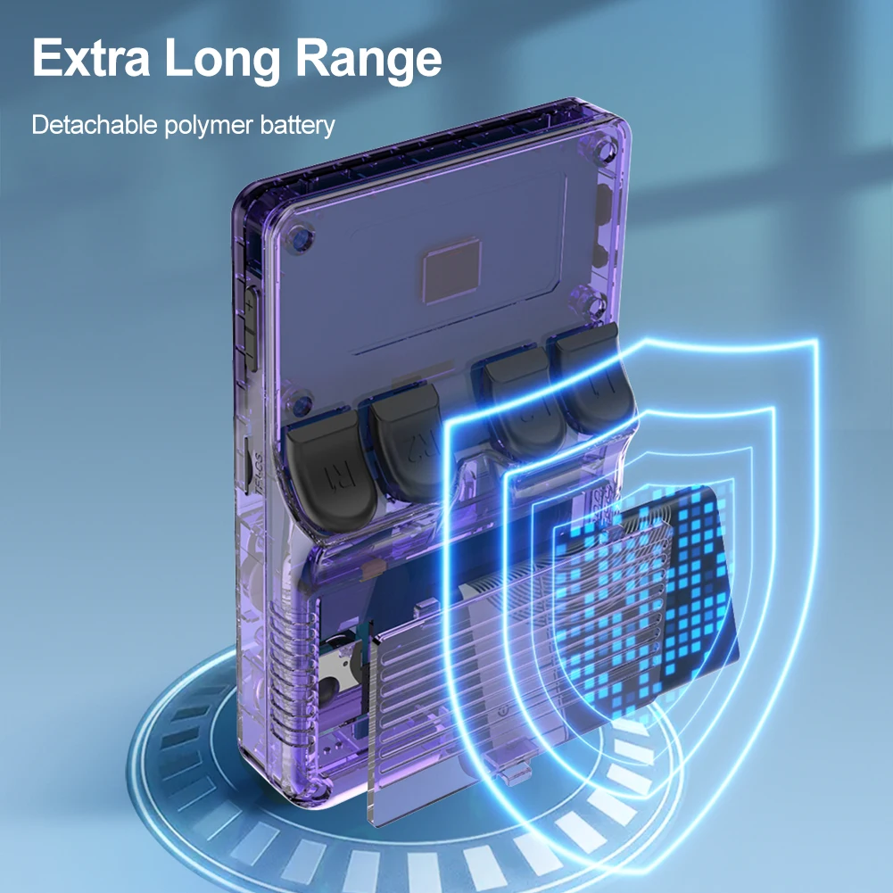 Open Source R36S Retro Handheld Video Game Console Linux System 3.5 Inch IPS Screen Portable Pocket Video Player 64/128GB Games