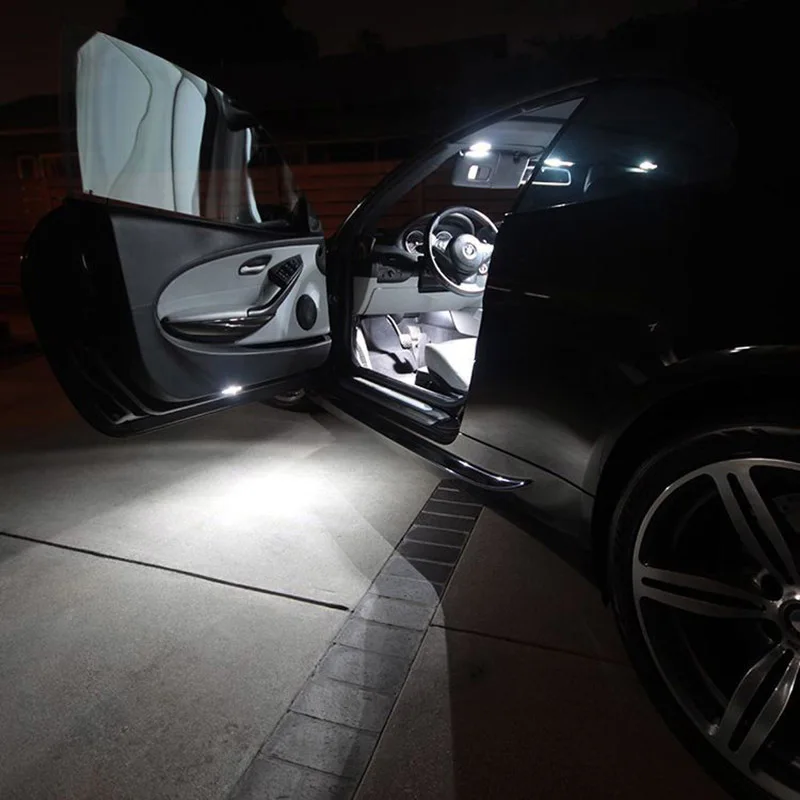 14Pcs Led Interior Light Kit For Hyundai Genesis BH 2008 2009 2010 2011 new 2012 2013 LED 2025 Bulbs Dome Map Reading Trunk Light Canbus