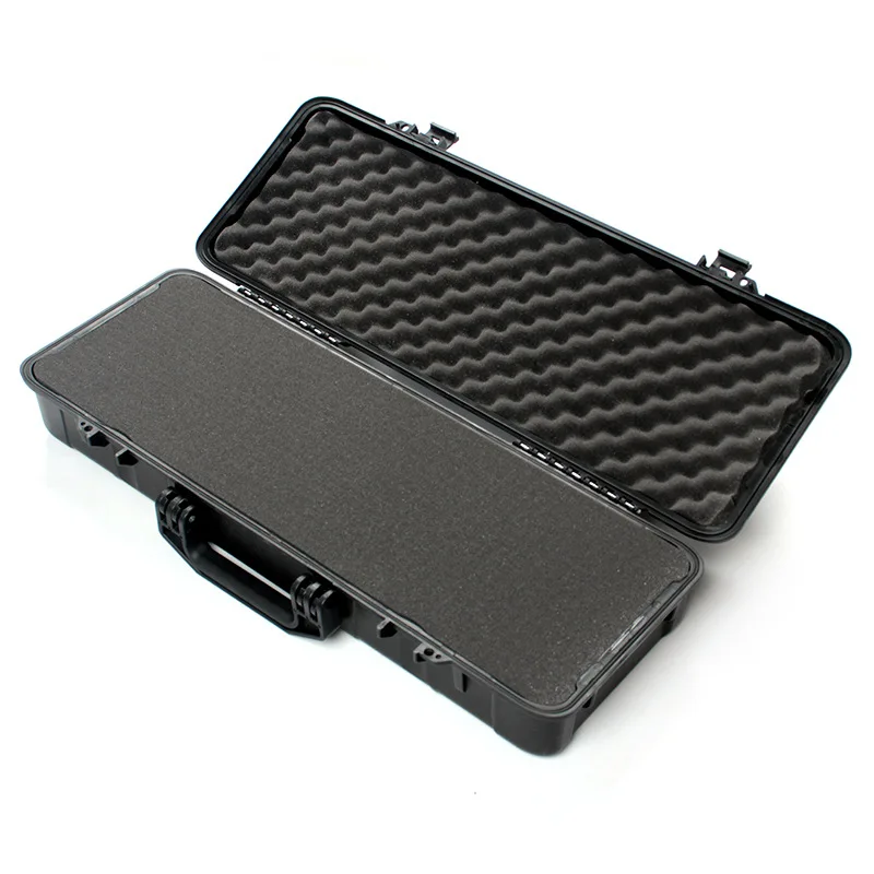 Plastic Toolbox Sealed Waterproof Equipment Box with Foam Tool Storage Box Hardware Tool Box toolkit Portable Toolbox flight cas