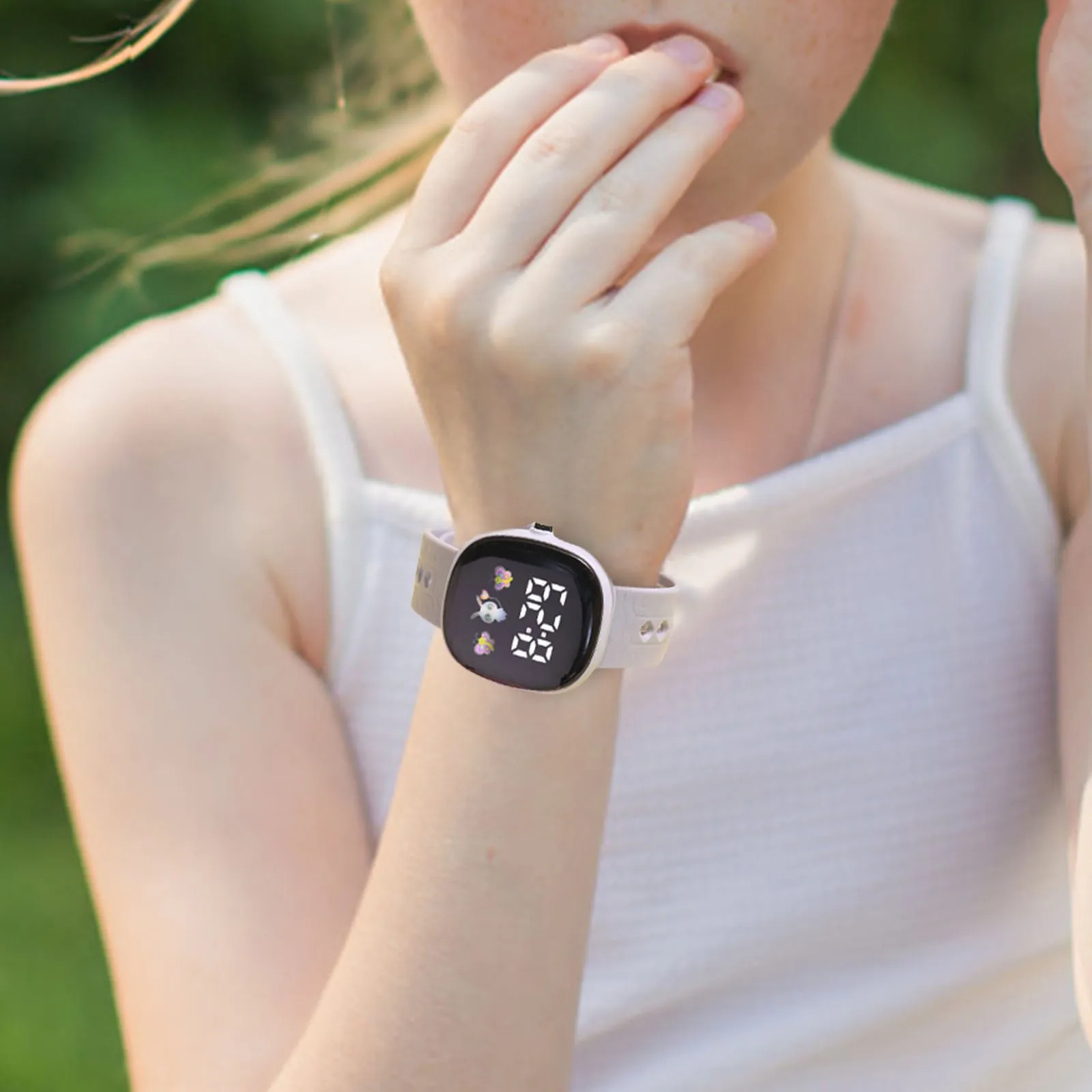 Children's Watch Suitable For Students' Outdoor Electronic Watches Screen Watch High-quality Display Time Month Gift for Kids