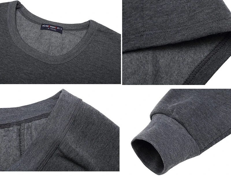 Winter Thermal Underwear 2025 Sets Men Fleece Thermo Long Johns Fleece Tops Pants new Underwear Indoor Casual Clothing Pamas Suit 4XL
