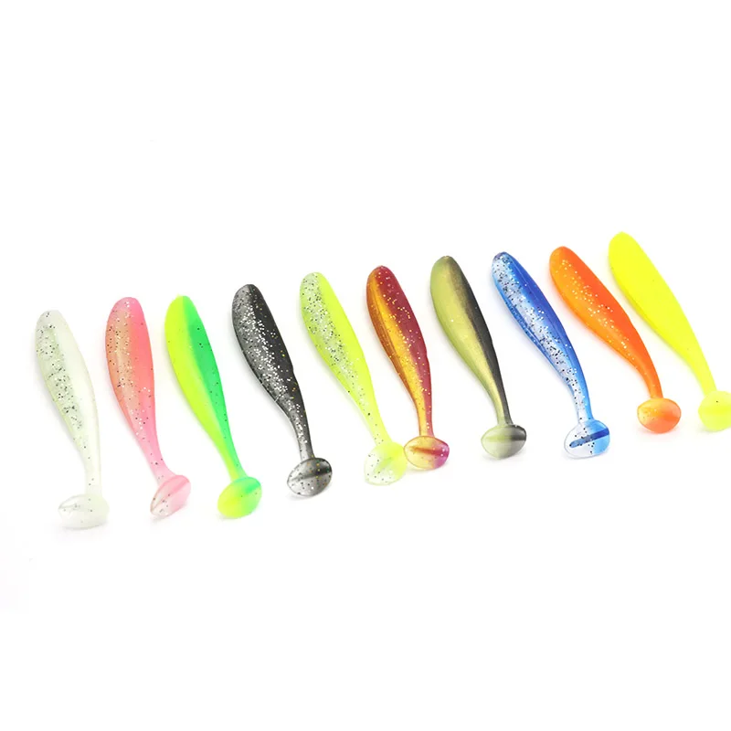 Easy Shiner Soft Fishing Lure Silicone Bait 10pcs Kit Pesca Peche Isca Artificial Lures For Fshing Leurre Souple Wobblers