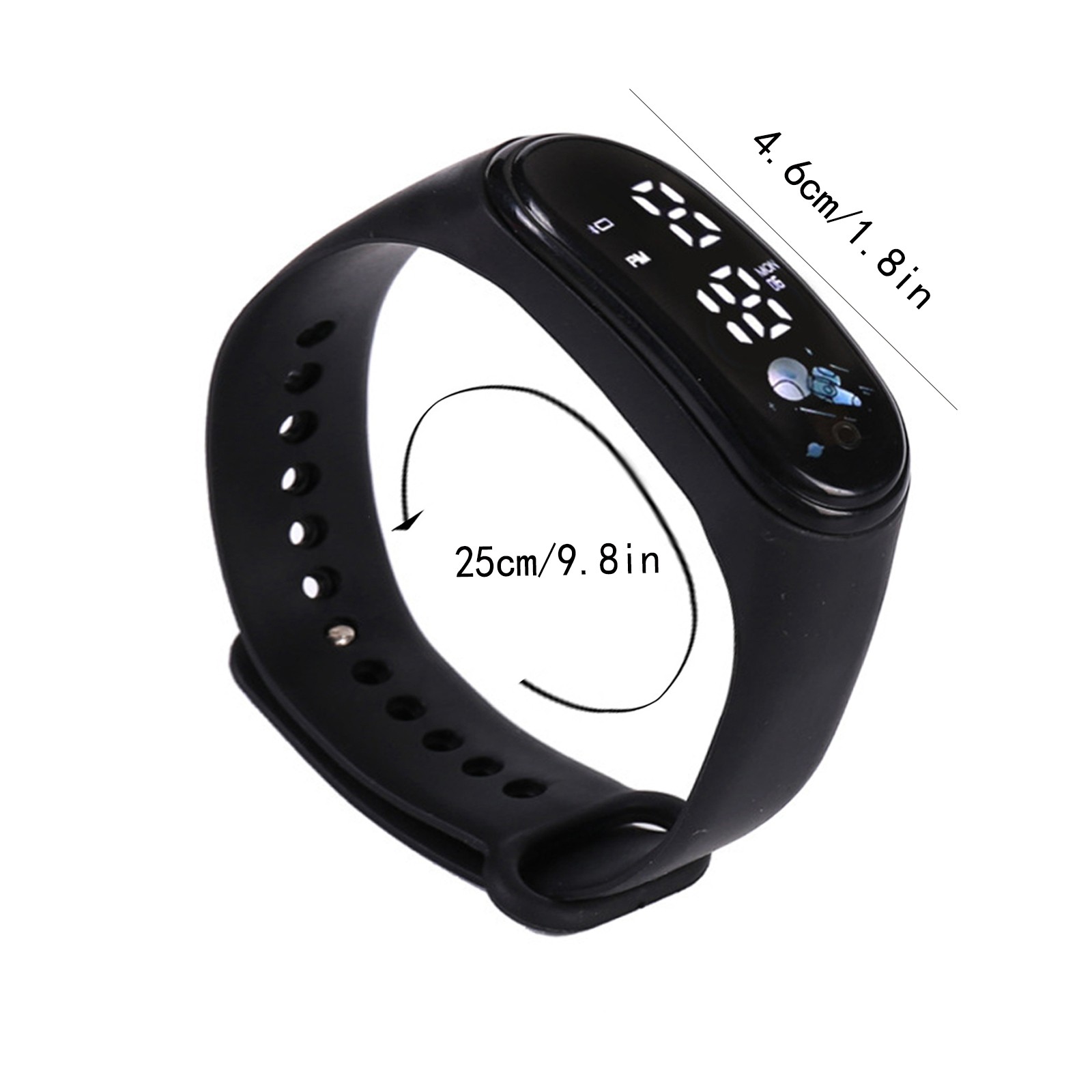2024 Children'S Sports Watch Outdoor Bracelet Electronic Watch Children'S Bracelet Smart Watch Digital Watches Relogio Masculino