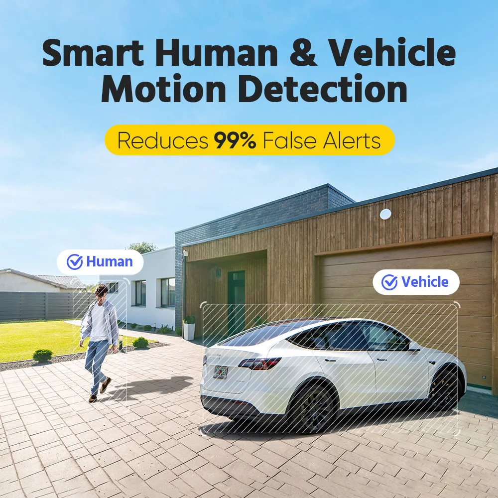ANNKE 4K Camera Security Panoramic Dual Lens Human Detect Auto Track Two Way Audio IP Camera Dual Lens Poe 180° Wide View Angle