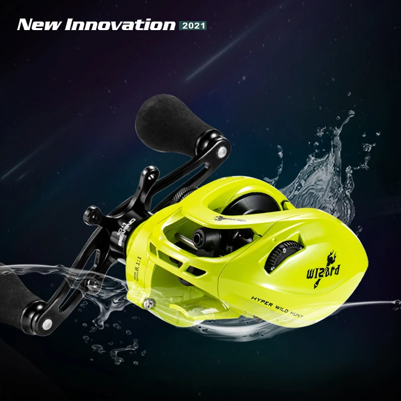 new CT150 Baitcaster Reel Fishing Reel BFS Reel 6+1BB 8.1/6.4:1 2025 High Speed 5KG Drag Reel for Catfish Bass Carp Fishing