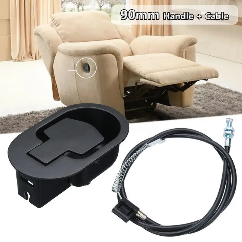 1pcs Metal new Handle Durable Recliner Chair Sofa Couch Release Lever 2025 Recliner Mechanism Replacement Brand Reclining Armchair Handle