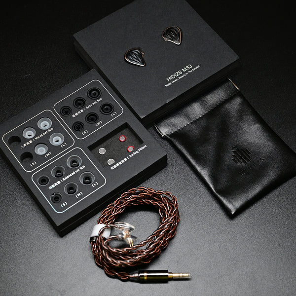 Hidizs MS3 New Arrivals 2023 Hot selling 2BA+1DD Hybrid 3 Drivers HiFi In-Ear Monitors