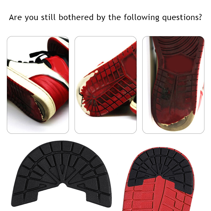 Sneakers Heel Pads Outsole Rubber Shoe Sticker Anti-Slip Self Adhesive Sole Protector Men Women Wear-resistant Shoe Care Tools 4fc5f 5 9ca58