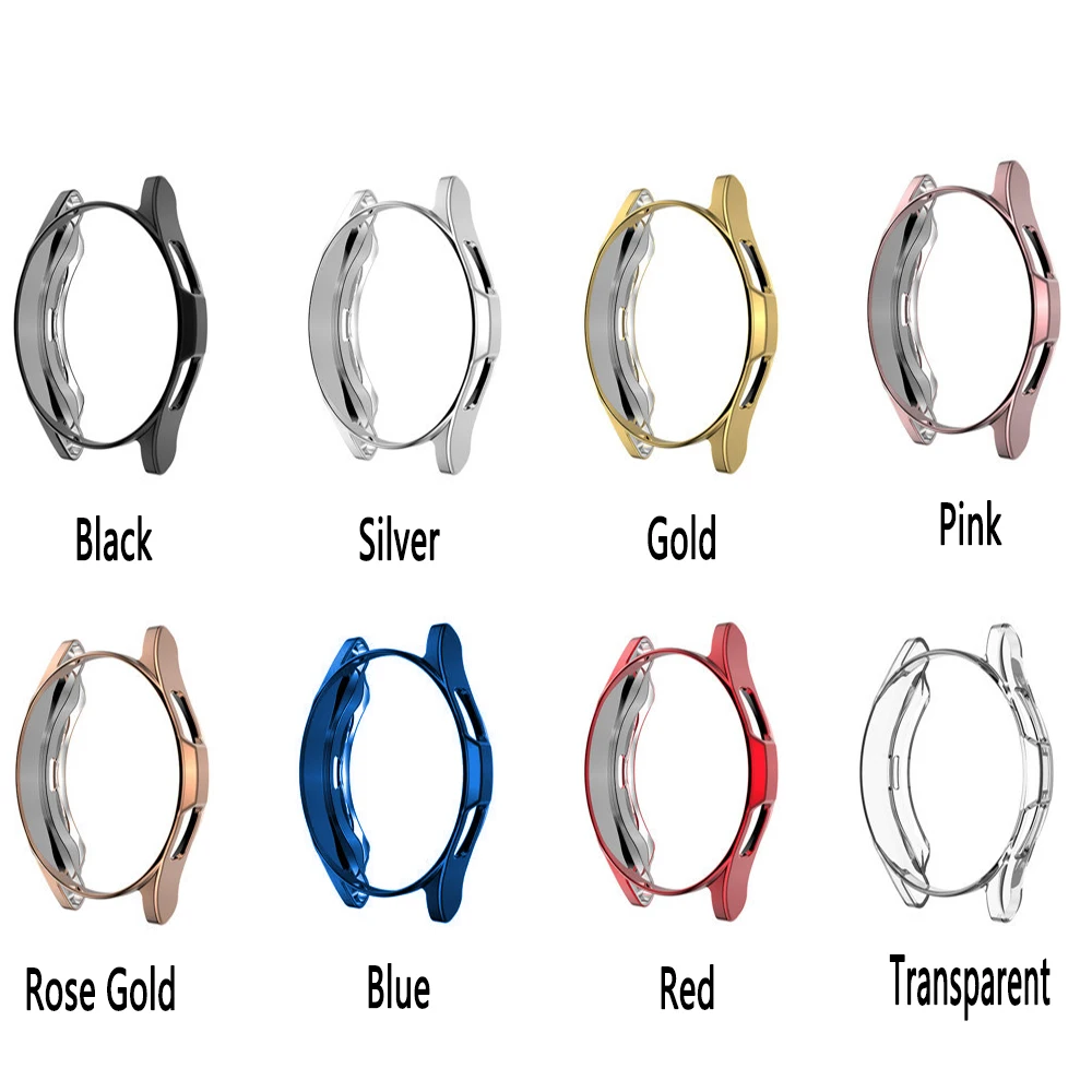 For Galaxy Case+band Samsung Watch 4 classic 46mm 42mm 5 44mm 40mm watchband Ridge Sport Bracelet correa Galaxy Watch 4 strap smile Case+band