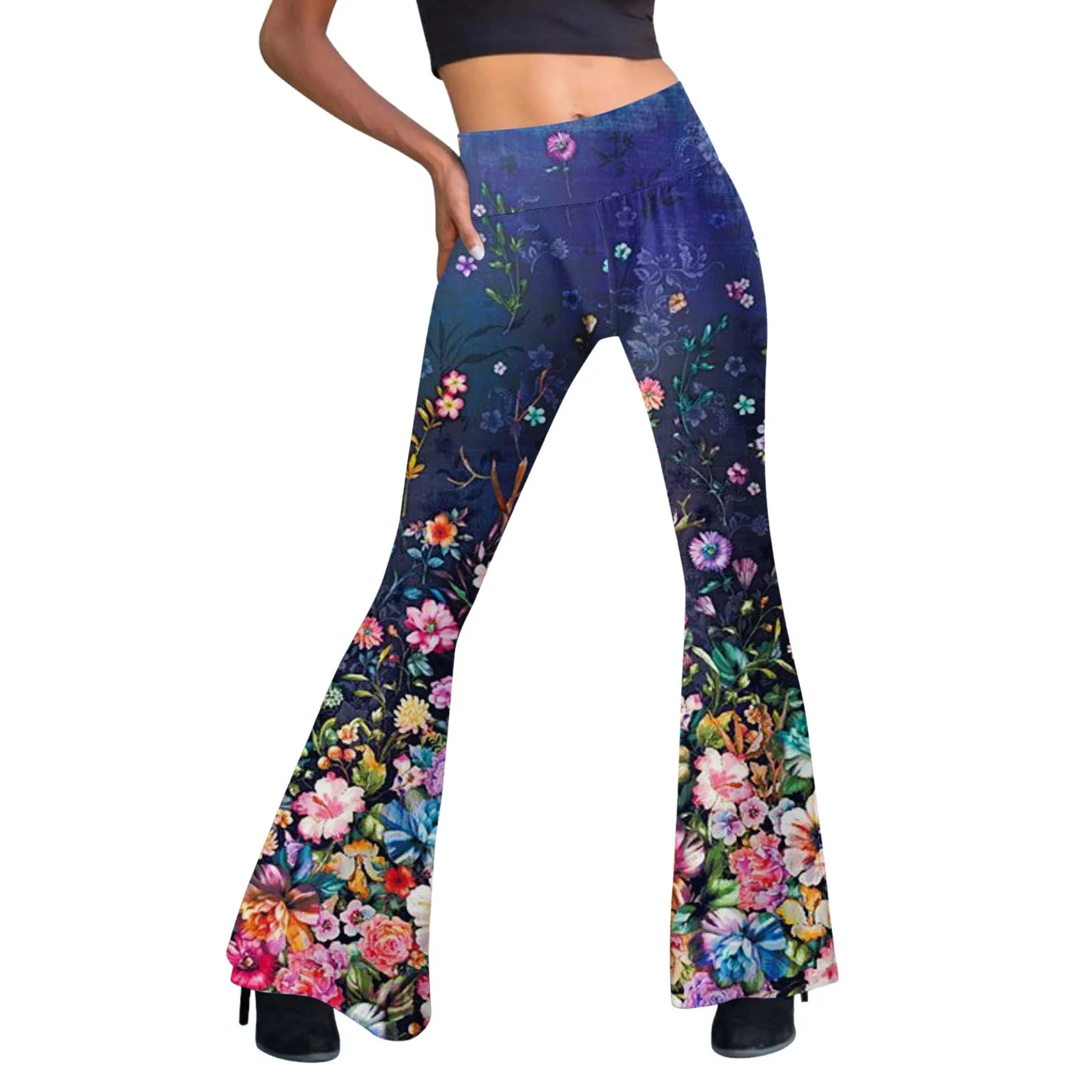Summer Sweatpants Women Plus Size Length new Full Pants Flare Leg High Waist Trousers 2025 Wide Leg Pants For Women Pantalones De Mujer