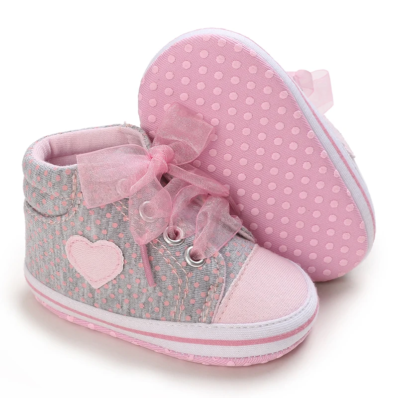 HAIZHIW Cute Spring Autumn Newborn Girl Sneakers Shoes Causal 2025 Sports Infant Toddler Soft Sole Anti-slip Baby new Shoes First Walker
