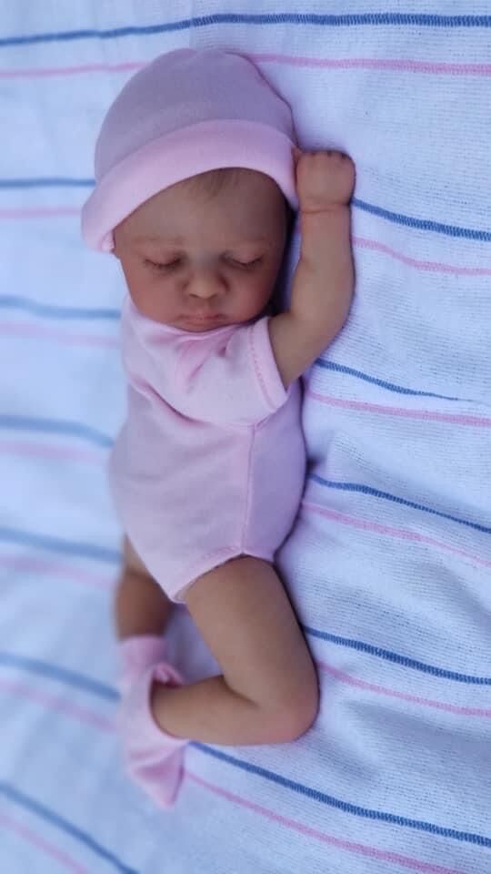 NPK 10inch Mini Reborn Doll Luna Sweet handy Doll soft Body real touch Art Made 3D Skin Lifelike Baby Collectible Doll