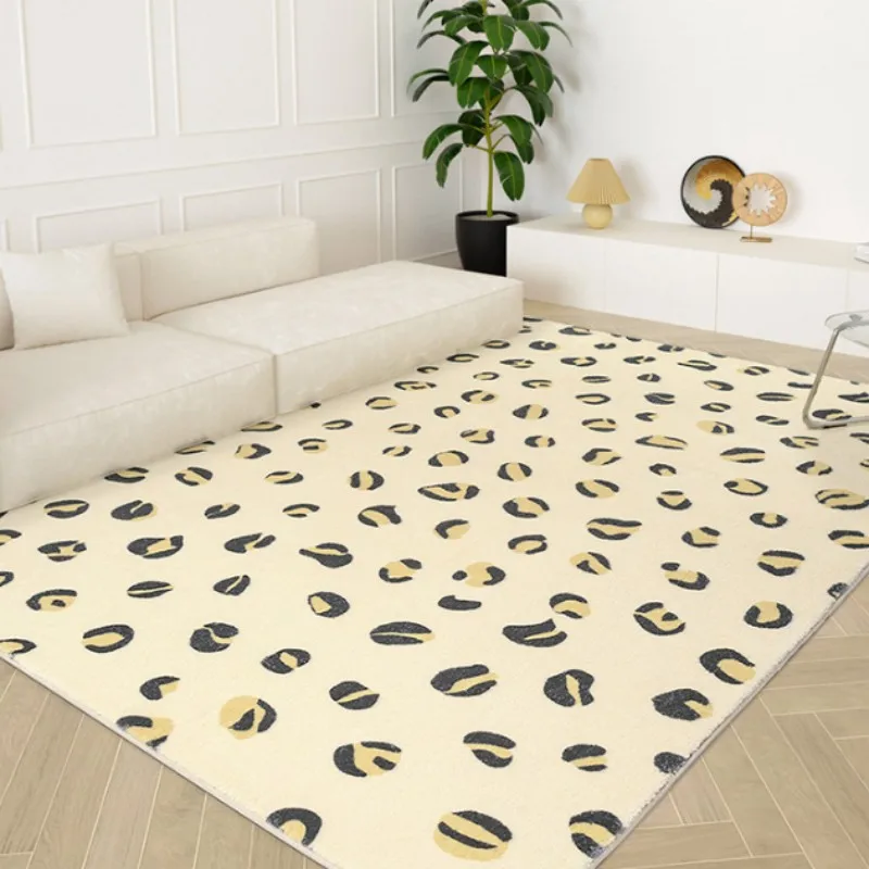 Modern Minimalist Bedroom Decor Plush Carpet Fluffy Soft Lounge Rug Nordic Style Carpets new for Living 2025 Room Irregular Non-slip Mat