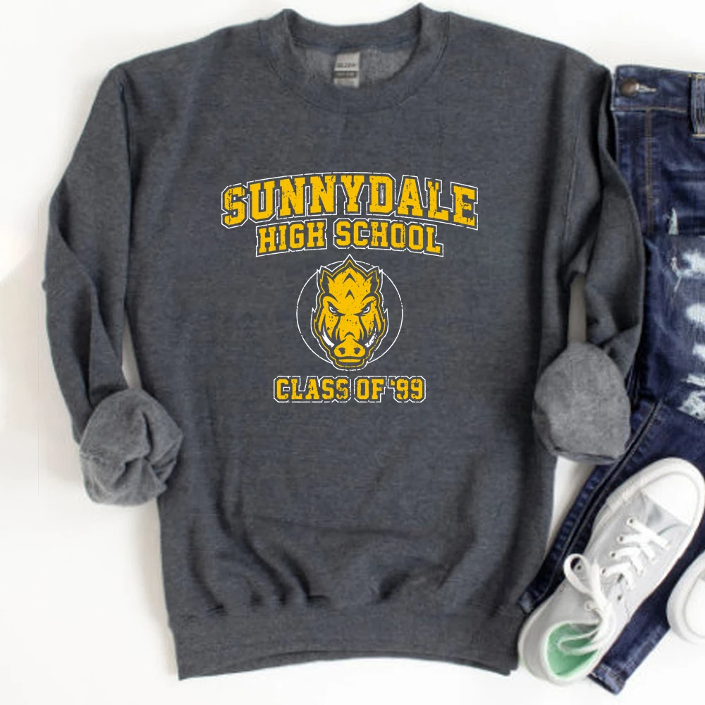 Buffy The Vampire 2025 Slayer Sweatshirt Sunnydale High School Unisex Hoodie new Sunnydale Class of 99 Tv Series Crewneck Sweatshirts