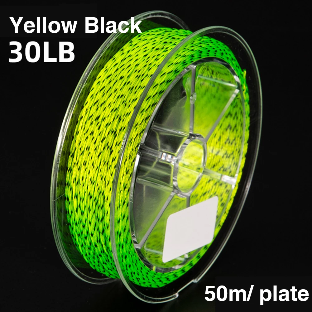 50m 20/30LB Fly Line Backing for Fly Fishing Smoothing new 8 Braided Fly Fishing Backing 2025 Line for Trout Un-waxed Accessories