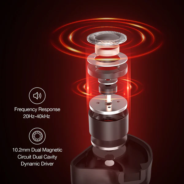 Hidizs MS3 New Arrivals 2023 Hot selling 2BA+1DD Hybrid 3 Drivers HiFi In-Ear Monitors