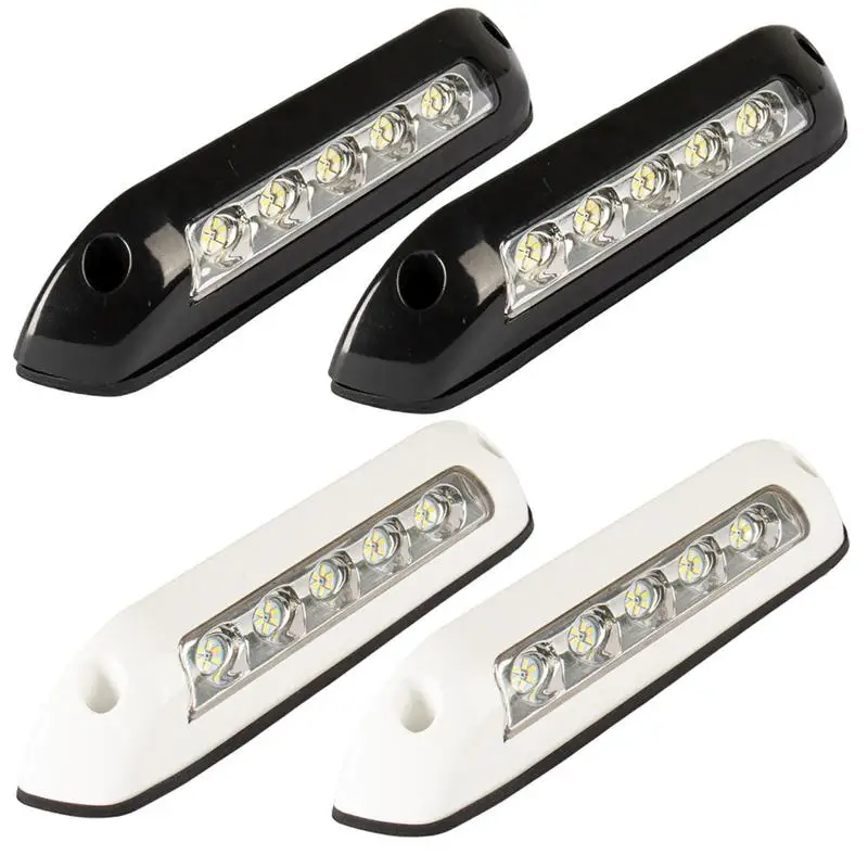 RV Exterior LED Porch Light Waterproof Strip Outdoor 12V Wall Lamps for Motorhome Camper Boats Trucks Awning Easy Installation