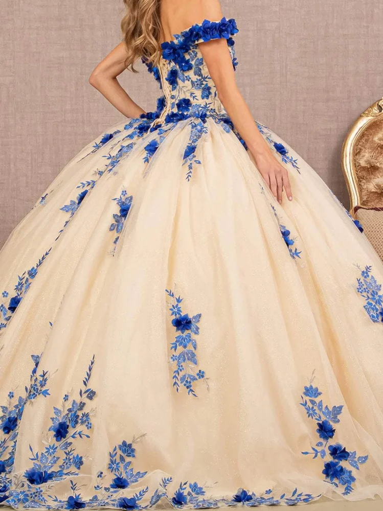 2023 Exquisite Cheap Quinceanera Dresses Ball Gown Sweetheart Lace Applique Flower For16 Year Old Party Dresses