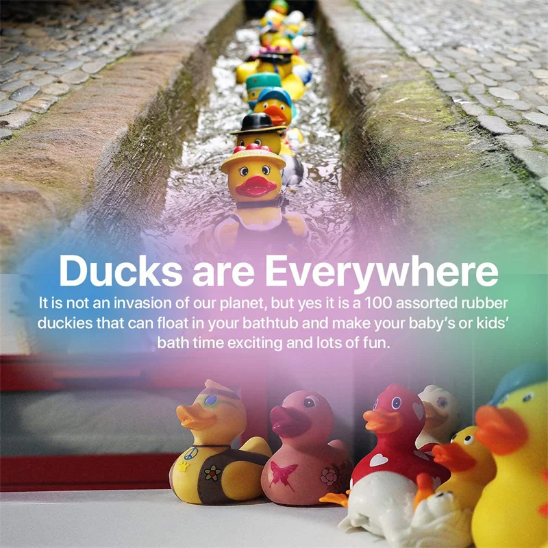 Cute Little Yellow Duck With Squeeze Sound Soft Rubber Float Ducks Play Bath Game Fun Gifts Toy For Children Baby Birthday