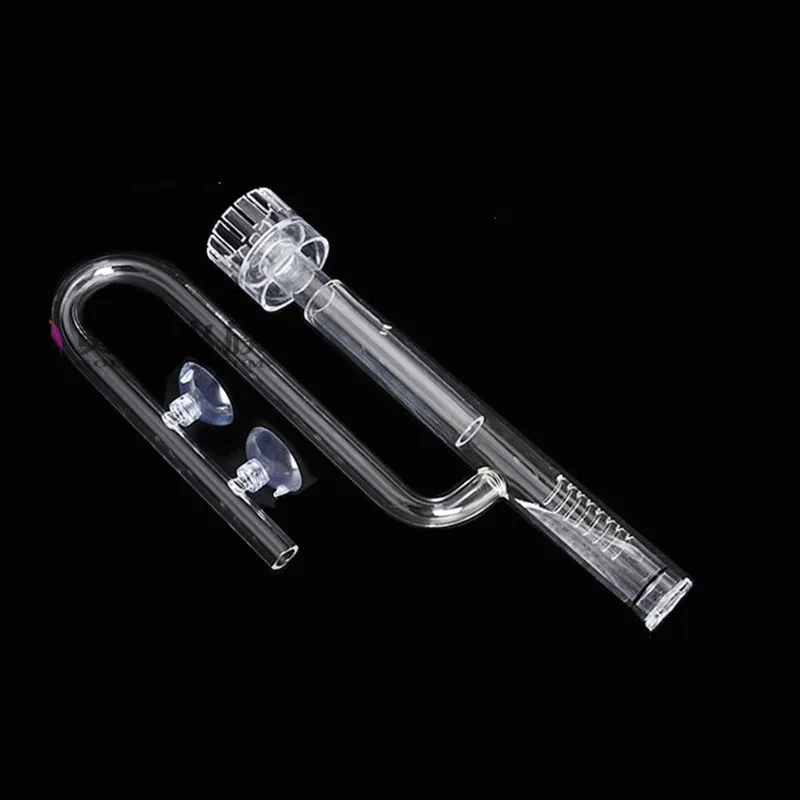Aquarium ADA Style 13mm 17mm Glass Lily Pipe Inflow Outflow Tube The Glass Inlet Outlet Water Pipe for Fish Tank filter 12/16mm