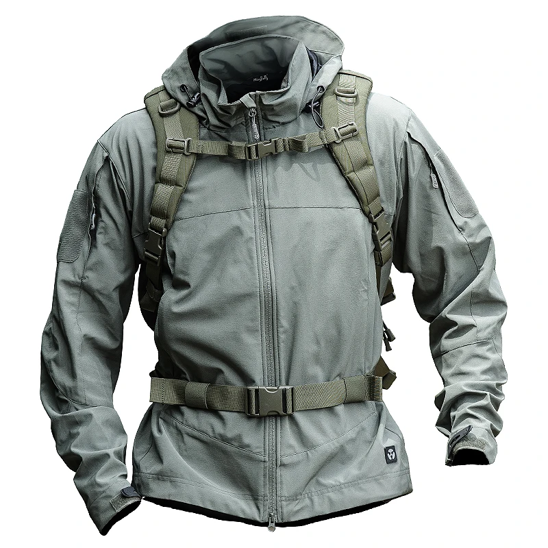 Lightweight Sets Men Outdoor 2025 Multi-pocket Wear-resistant Cargo Jackets+Waterproof new Pants City Commute Combat Suit