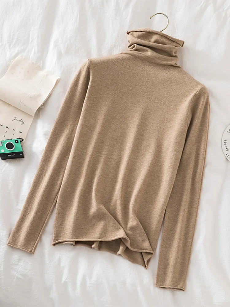 Turtleneck Women Sweaters 2022 new Autumn Winter Sweater Knitted Pullover Long Sleeve Woman Sweaters 2025 Tops Soft Jumper Pull Femme